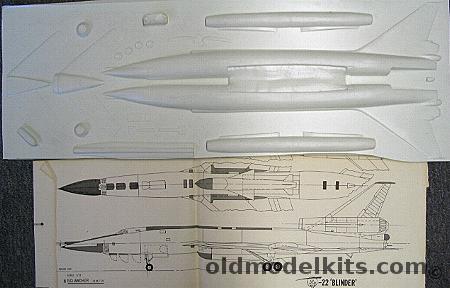 Nova 1/72 TU-22 Blinder plastic model kit